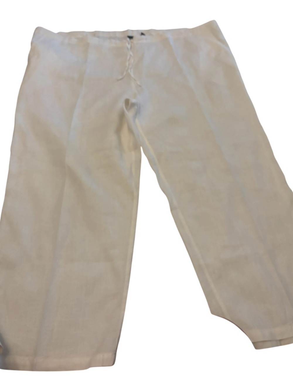 Mossimos White Chinos with Drawstring Waist
